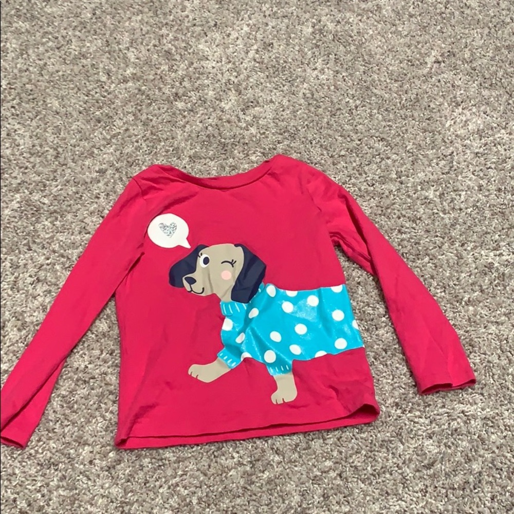 Dog Long Sleeve Top